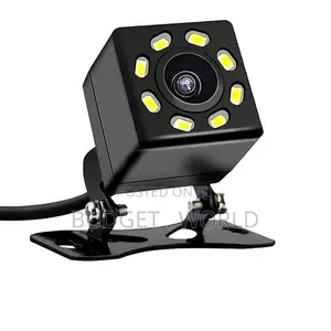 Car Reverse Backup Camera With-8 Led Lights, for 12v Vehicle