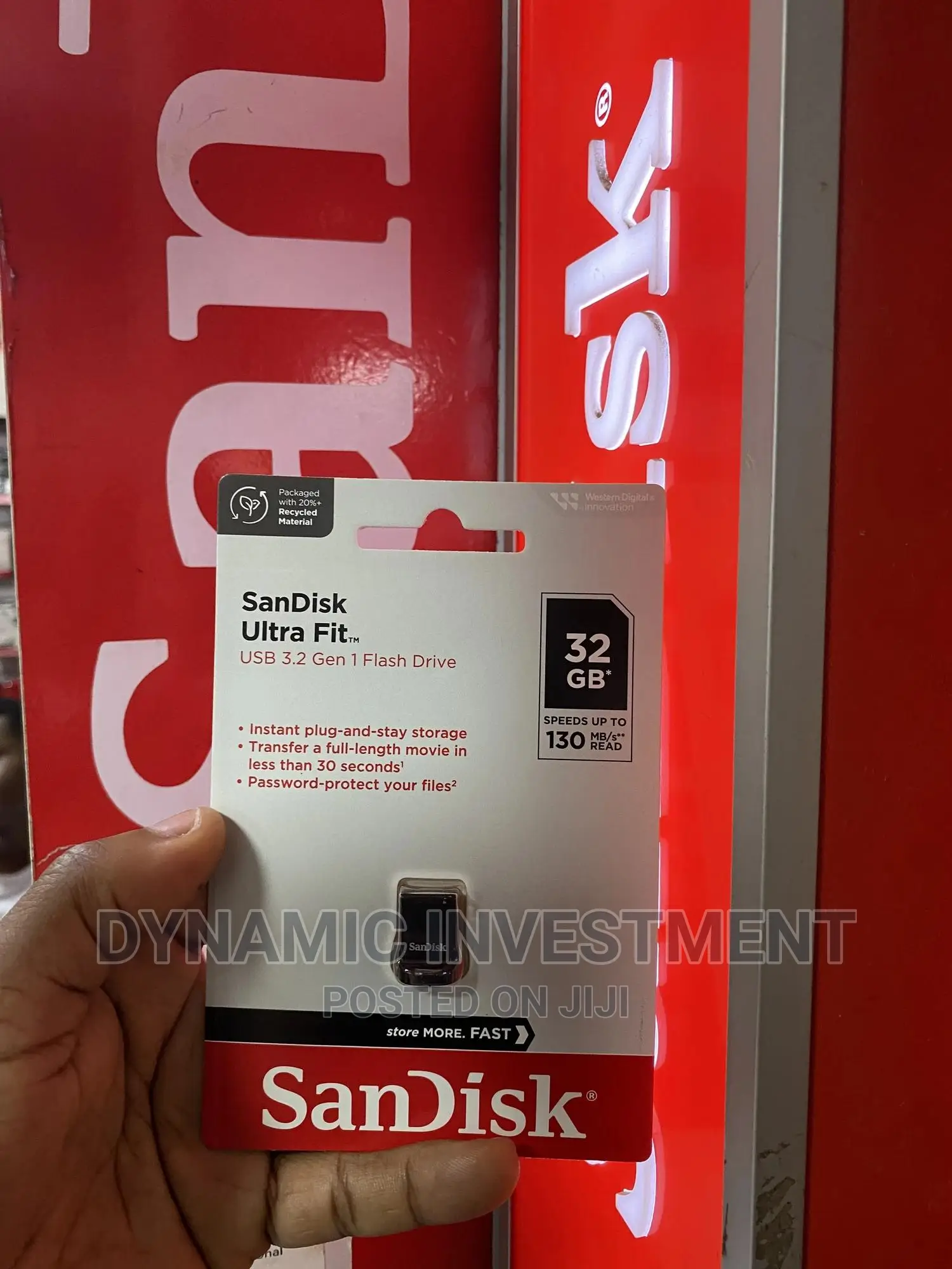 Sandisk Ultra Fit USB 3.2 Flash Drive/Disk