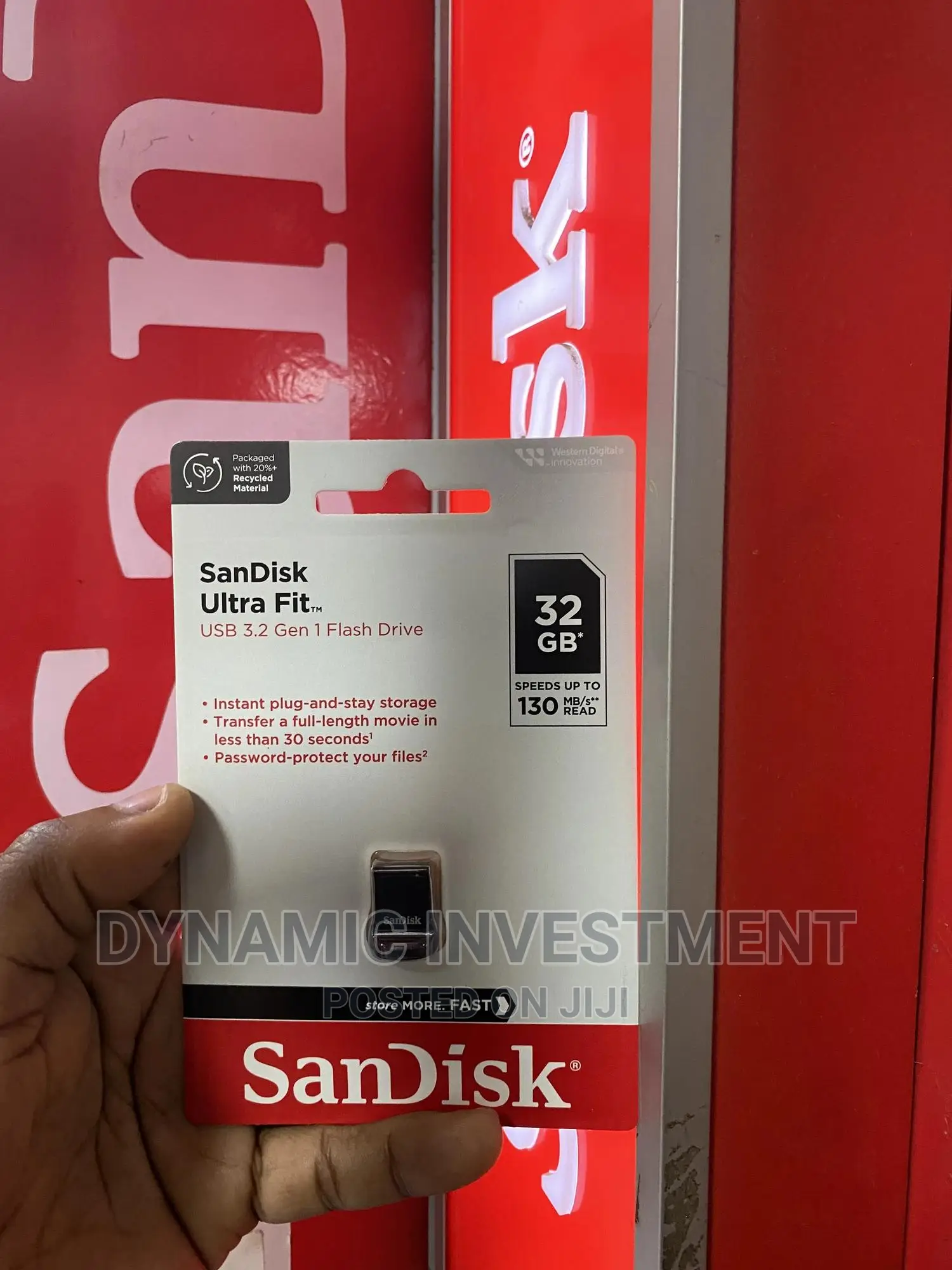 Sandisk Ultra Fit USB 3.2 Flash Drive/Disk