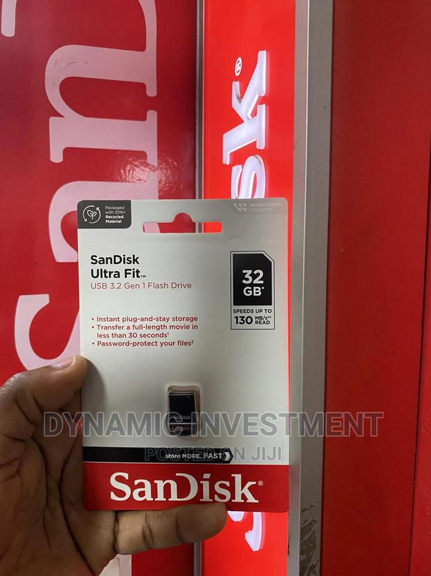 Sandisk Ultra Fit USB 3.2 Flash Drive/Disk - thumbnail 3