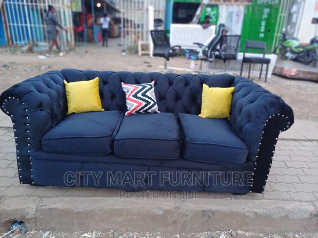 OFFER! 3-Seater Sofa+Free Throw Pillows (All Colours) - main view