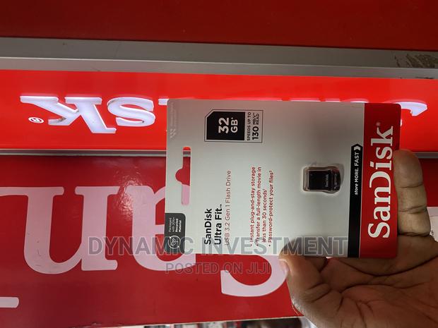 Original Sandisk Ultra Fit 3.2 32 GB USB Flash Drive/Disk - thumbnail 8