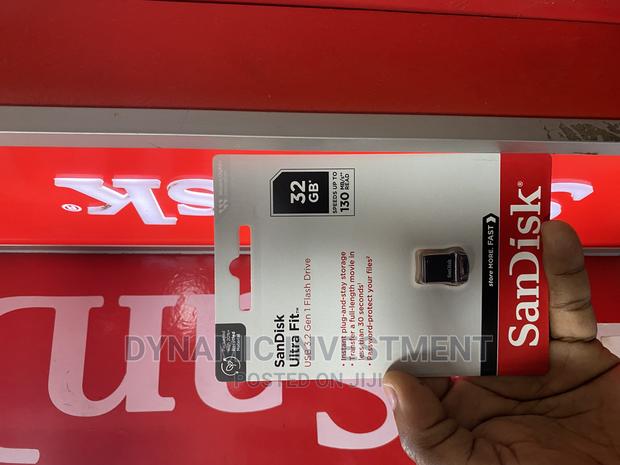 Original Sandisk Ultra Fit 3.2 32 GB USB Flash Drive/Disk - thumbnail 9