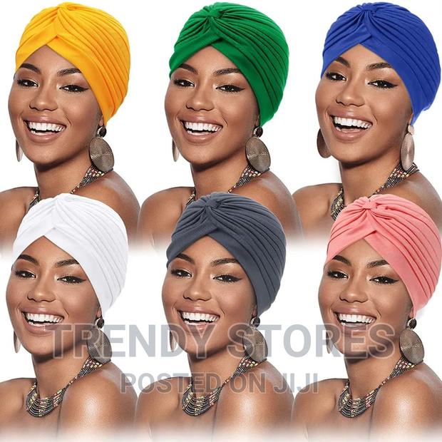 Stretchy Pleated Headwrap - main view