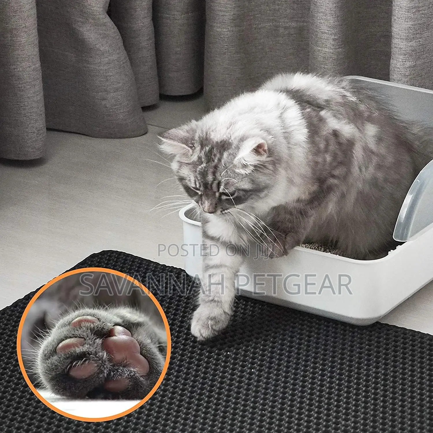 Cat Litter Mat Cat Litter Trapping Mat - 34cm by 17cm