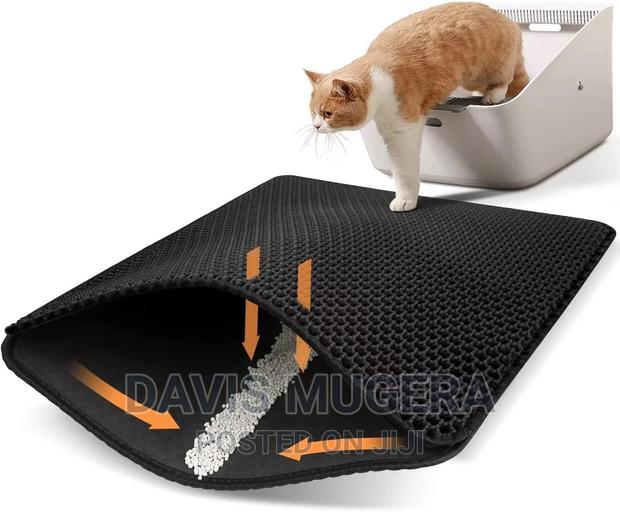 Cat Litter Mat Cat Litter Trapping Mat - 34cm by 17cm - main view