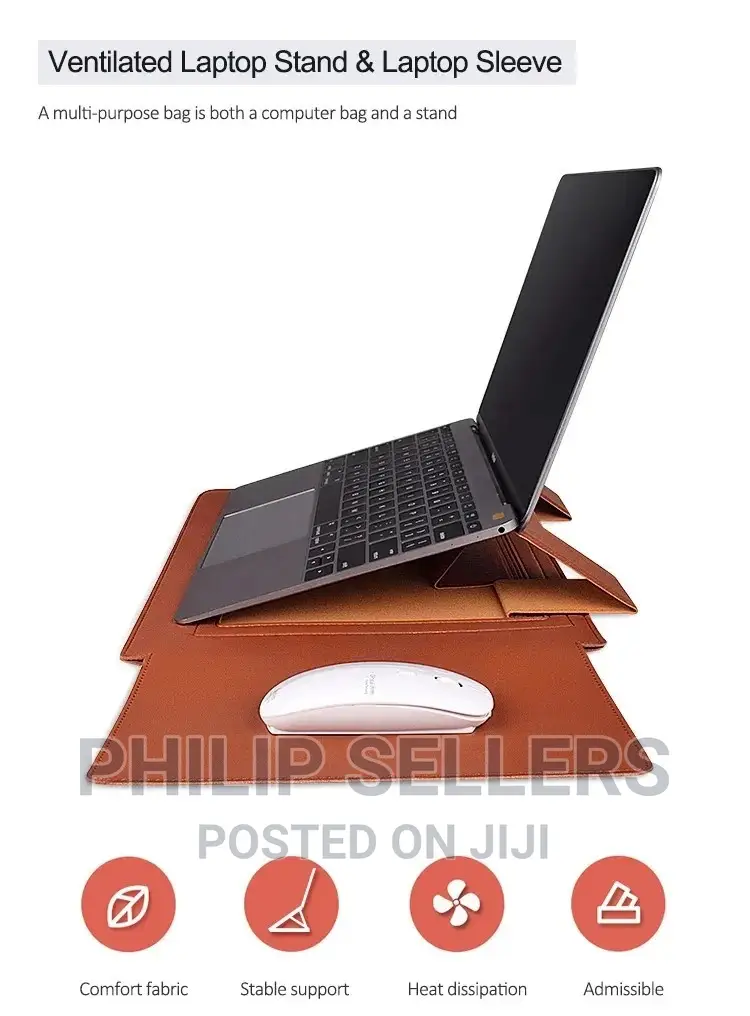 Laptop Bag Can Be Used as a Laptop Pad or Mouse Pad.