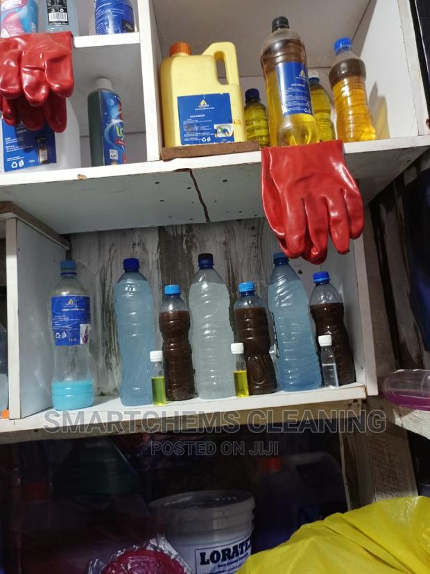 Liquid Detergent Soap Materials - main view