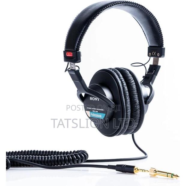 Sony MDR 7506 Audio Headphones Black Wired