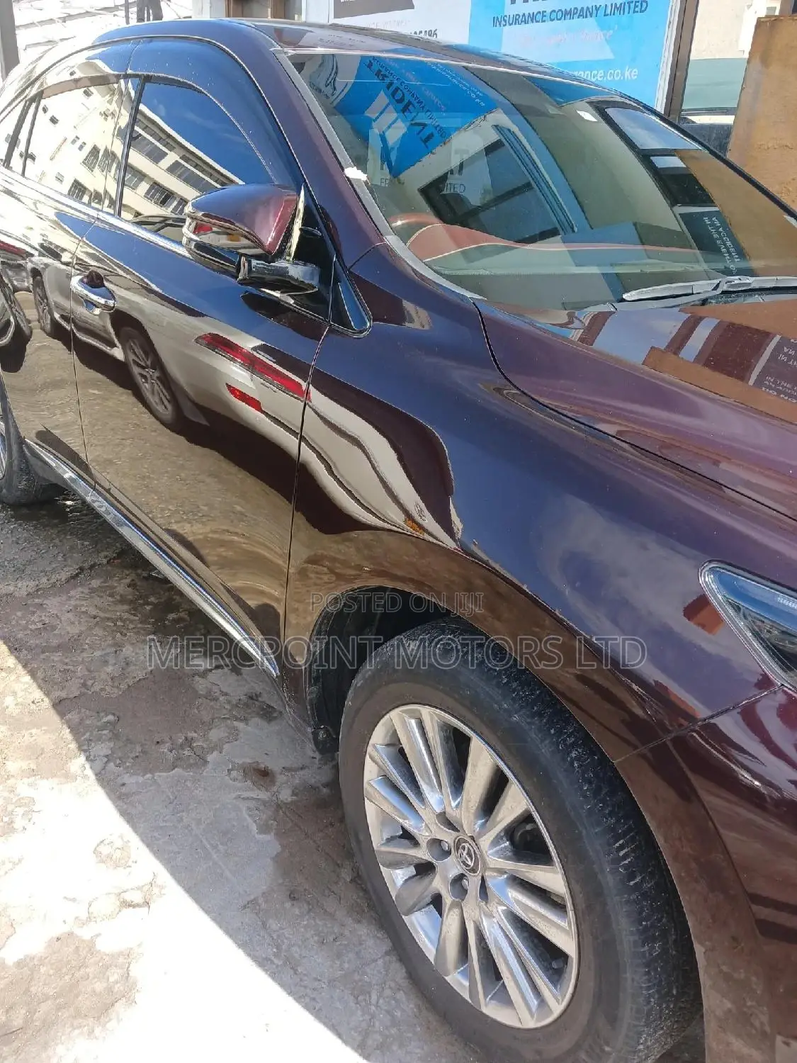 Toyota Harrier 2015 Purple