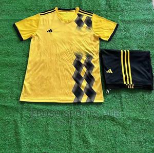 Yellow Adidas Football Uniform 2024 - thumbnail 2
