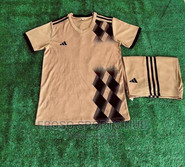 Yellow Adidas Football Uniform 2024 - thumbnail 3
