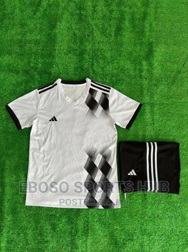 Football Uniform Adidas,White - main view