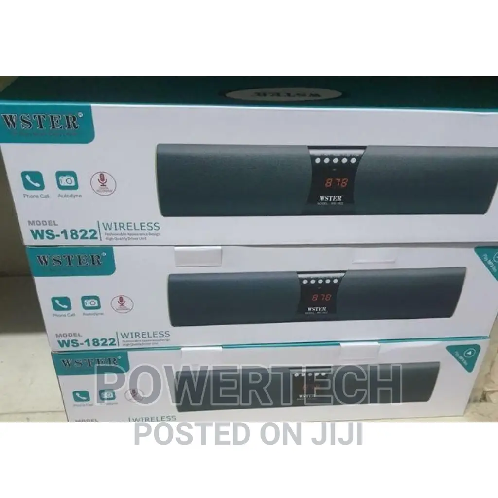 Wireless Bluetooth Speaker -WS 1822 "