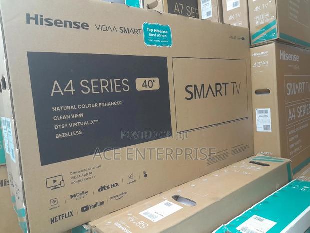 Hisense 40 Inch Smart Frameless A4 Full Hd Led Tv