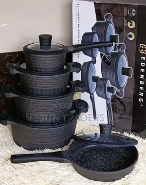 10pcs Edenberg Cookware Set