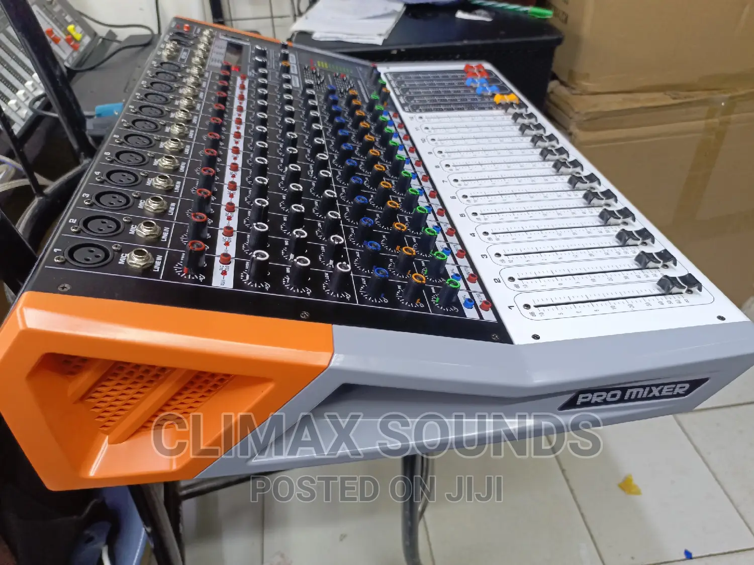 Pro Mixer 12 Channel Powered Mixer