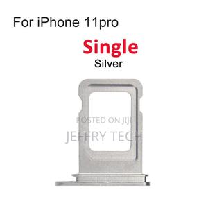 1pcs Single Dual Sim Card Tray Holder Slot for iPhone 11pro - thumbnail 2