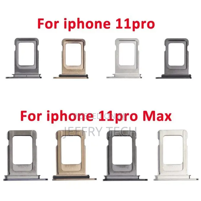 1pcs Single Dual Sim Card Tray Holder Slot for iPhone 11pro