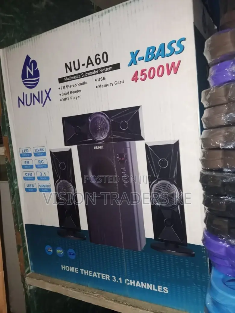 Brand New Nunix A60 3.1ch Home Theater System Woofer
