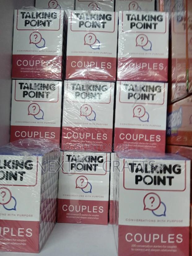 Talking Points Couples Card Game - main view