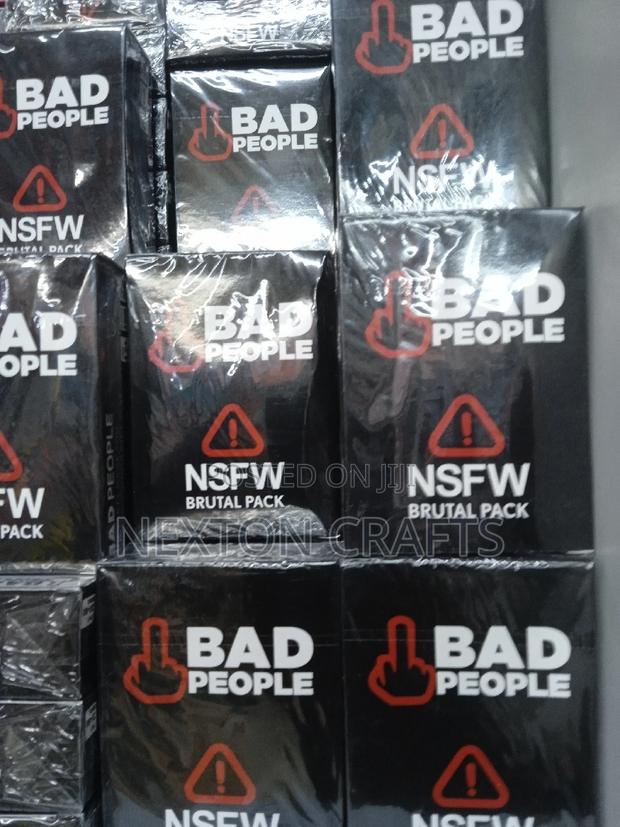 Bad People Card Game - main view