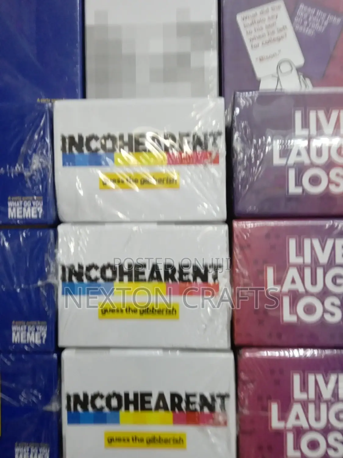 Incoherent Card Game
