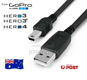 Mini USB Sync Data Cable Gopro Hero 4 3 3+ Transfer Cord Cha