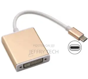USB Type-C Male to DVI-I Adapter Cable for Apple iPhone 15 P