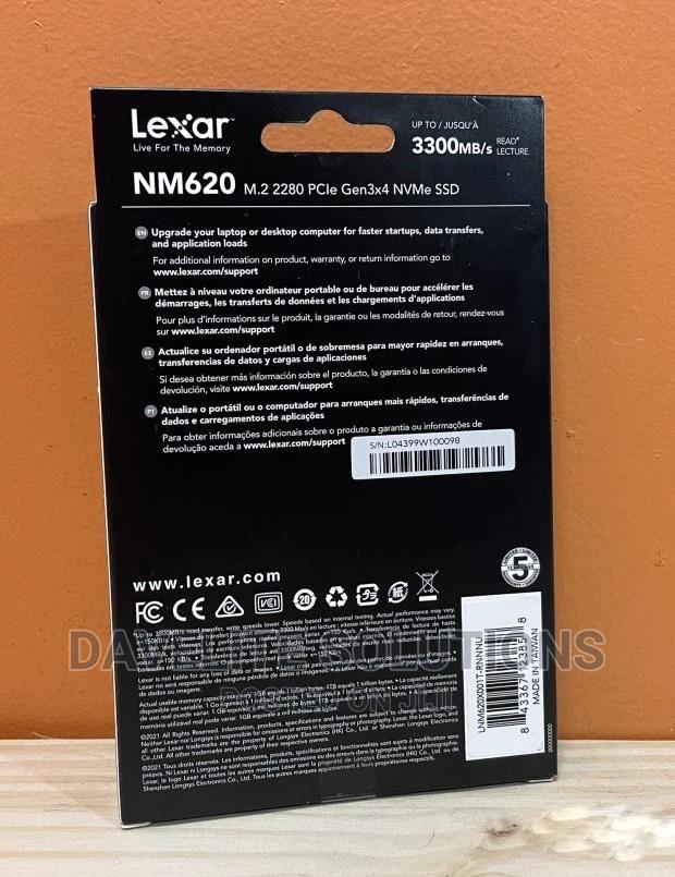 Internal Lexar 1tb M.2 Nvme SSD 1 Year Warranty - thumbnail 3