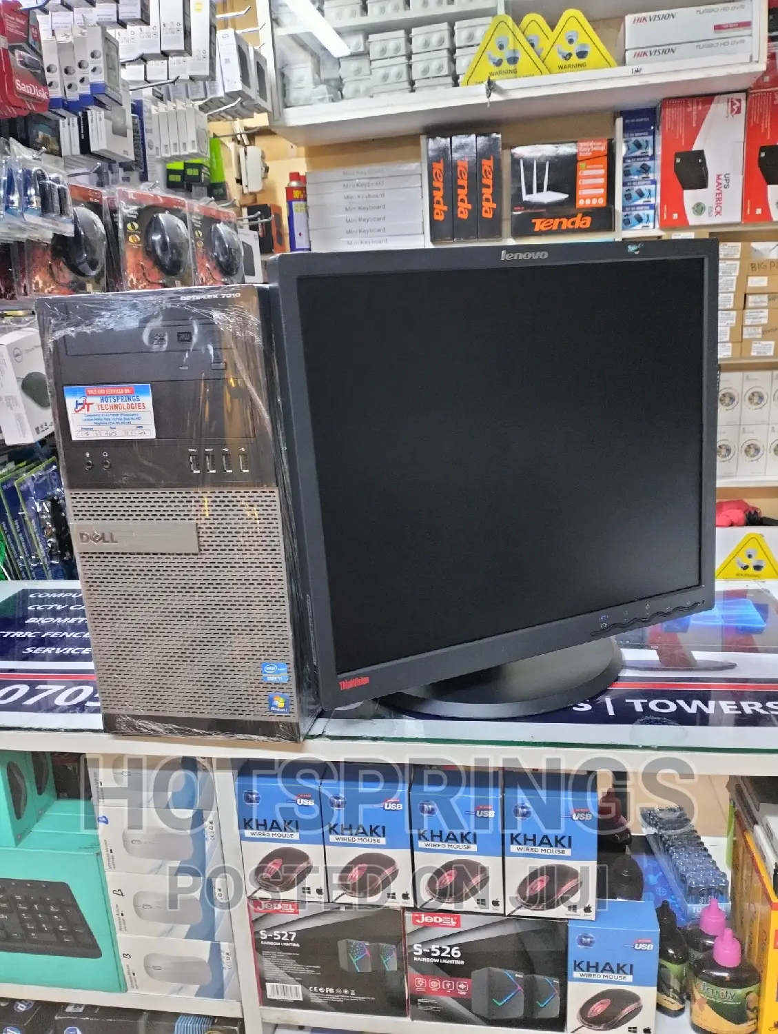 Desktop Computer Dell OptiPlex 7010 4GB Intel Core I3 HDD 500GB