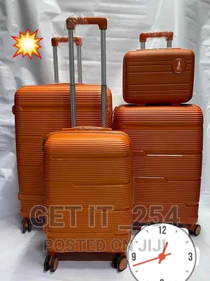 4 Pieces Original Fibre Suitcases
