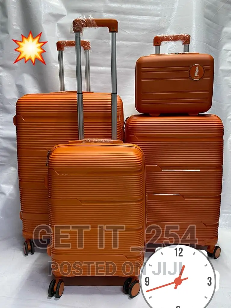 4 Pieces Original Fibre Suitcases