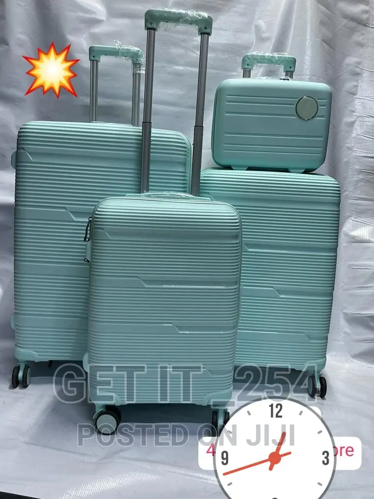 4 Pieces Original Fibre Suitcases