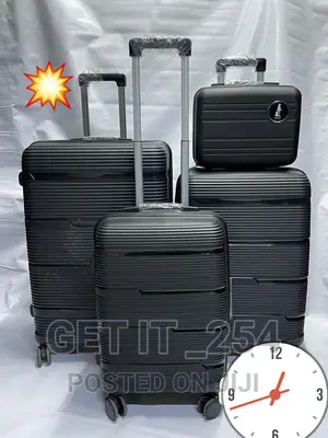 4 Pieces Original Fibre Suitcases