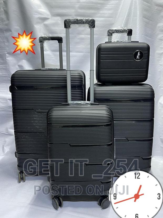 4 Pieces Original Fibre Suitcases - thumbnail 3