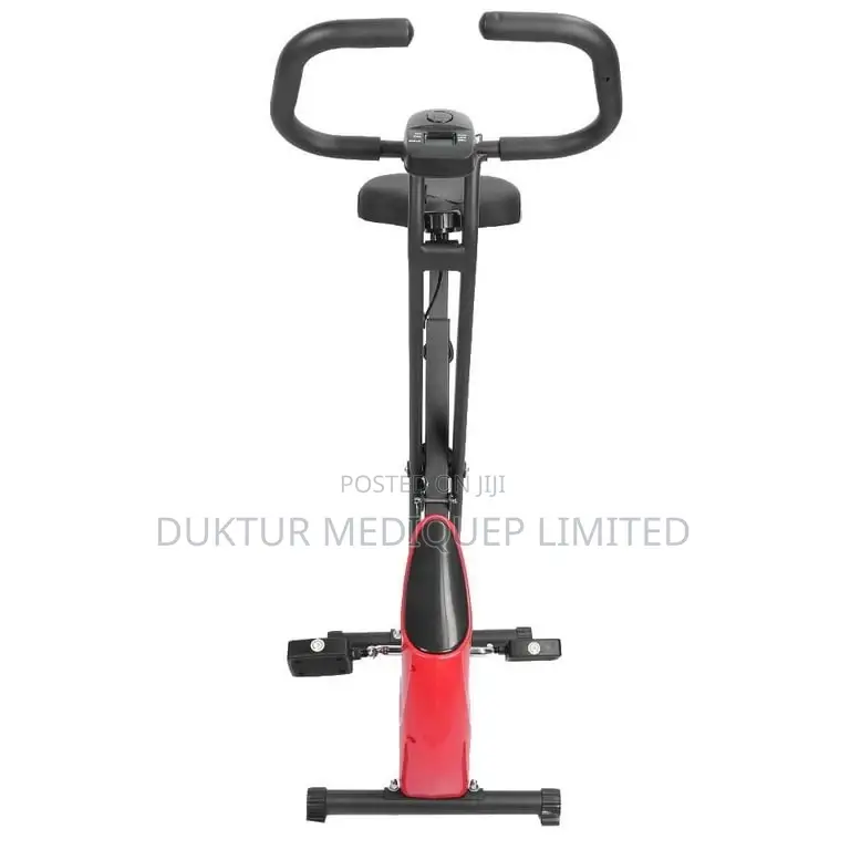 Muscle Training Bike, Folding Adjustable Exercise Bike
