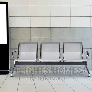 3 Seater (Non-Padded) Link Chair