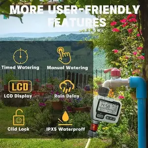 Automatic Water Timer Garden Irrigation System HCT-322