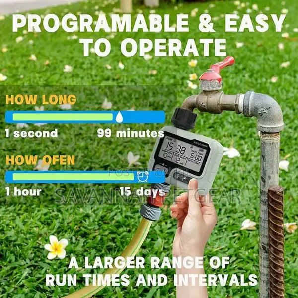 Automatic Water Timer Garden Irrigation System HCT-322