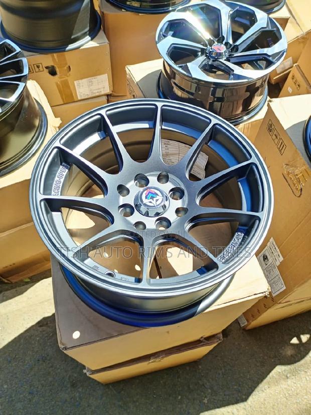Grey Offset Rims 13 Inch Universal