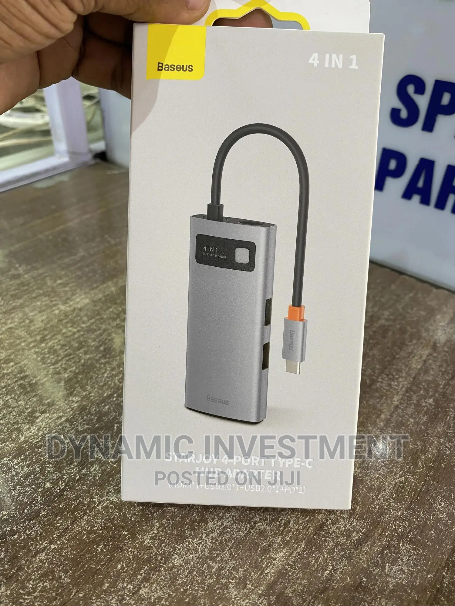 Baseus USB C Hub 4 in 1 Docking Station Adapter With HDMI