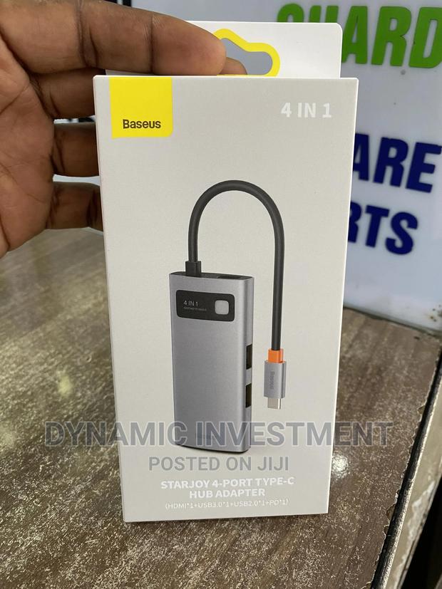 Baseus USB C Hub 4 in 1 Adapter With HDMI Type C Devices - thumbnail 5