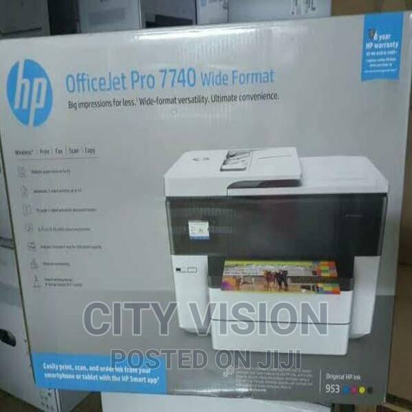 Hp Officejet Pro 7740 WF Printer Available Now - main view