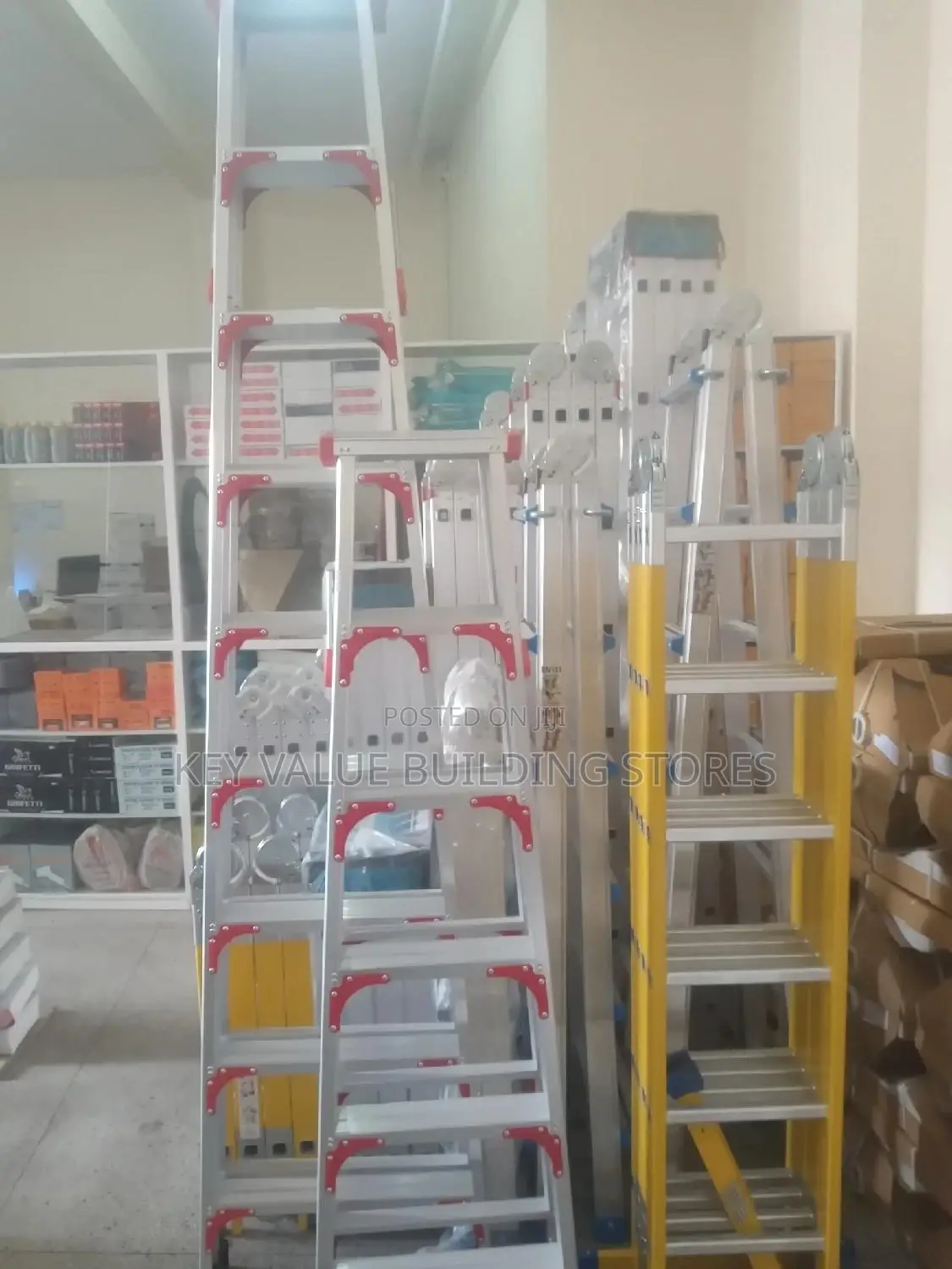 Aluminum Ladder 8 Steps/8fts Height