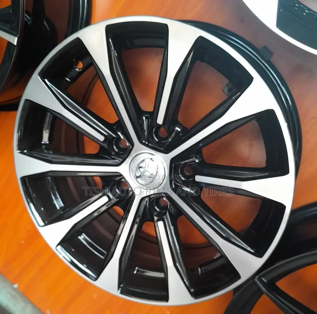 Black Silver 15 Inch Rims for Toyota Premio, Allion,Wish