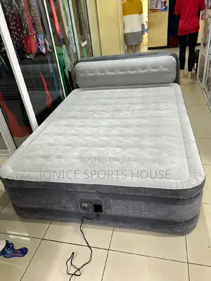 New Intex Air Bed With Headboard