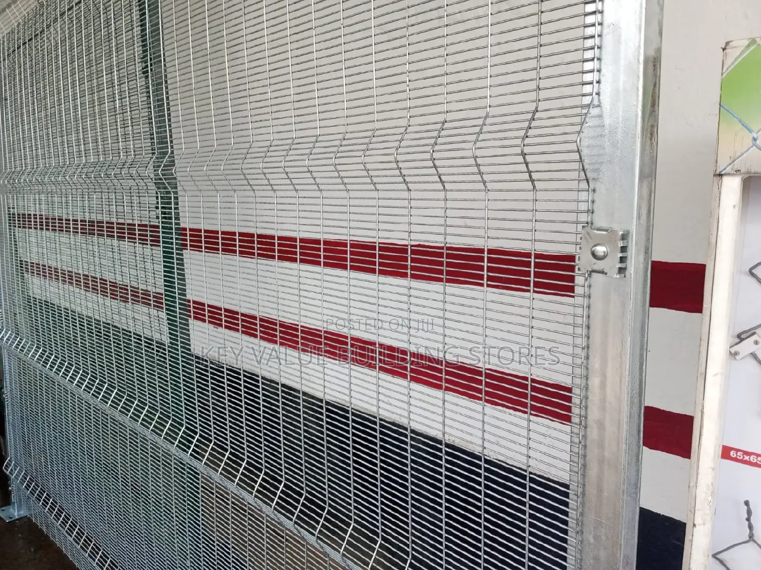 Clear View Anti Climb Fence (Galvanized)