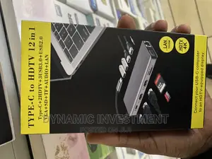 Type C to HDTV 12 in 1 USB Hub Docking Station