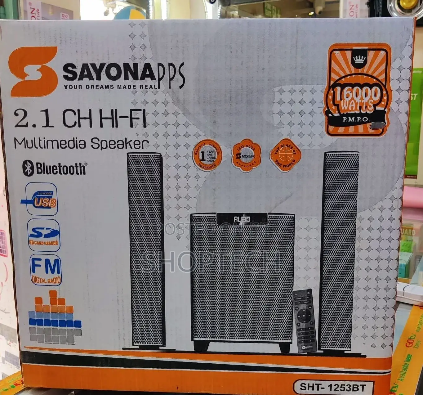 Sayona App 2.1multimedia Speaker